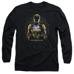 Power Rangers Yellow Ranger Men's Long Sleeve T-Shirt Men's Long Sleeve T-Shirt Power Rangers   