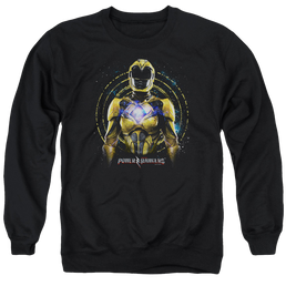 Power Rangers Yellow Ranger Men's Crewneck Sweatshirt Men's Crewneck Sweatshirt Power Rangers   