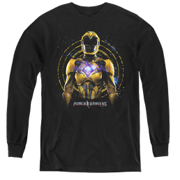 Power Rangers Movie Yellow Ranger - Youth Long Sleeve T-Shirt Youth Long Sleeve T-Shirt Power Rangers   