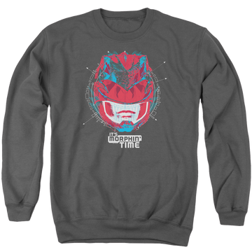 Power Rangers Its Morphin Time Men's Crewneck Sweatshirt Men's Crewneck Sweatshirt Power Rangers   