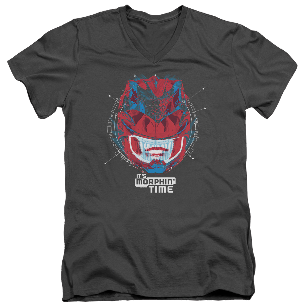 Power Rangers Its Morphin Time Men's V-Neck T-Shirt Men's V-Neck T-Shirt Power Rangers   