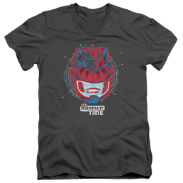 Power Rangers Its Morphin Time Men's V-Neck T-Shirt Men's V-Neck T-Shirt Power Rangers   