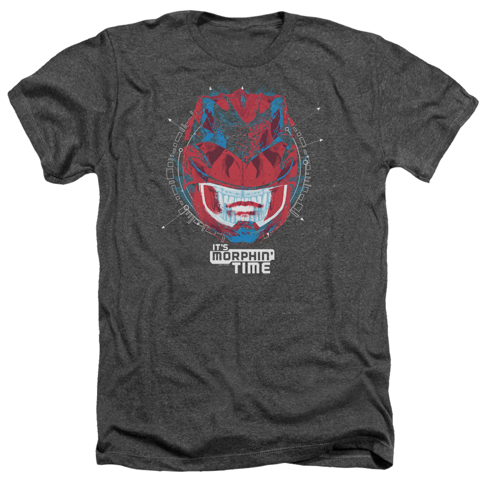 Power Rangers Its Morphin Time Men's Heather T-Shirt Men's Heather T-Shirt Power Rangers   