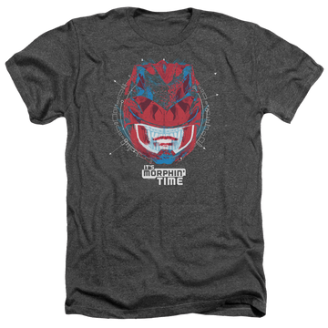 Power Rangers Its Morphin Time Men's Heather T-Shirt Men's Heather T-Shirt Power Rangers   