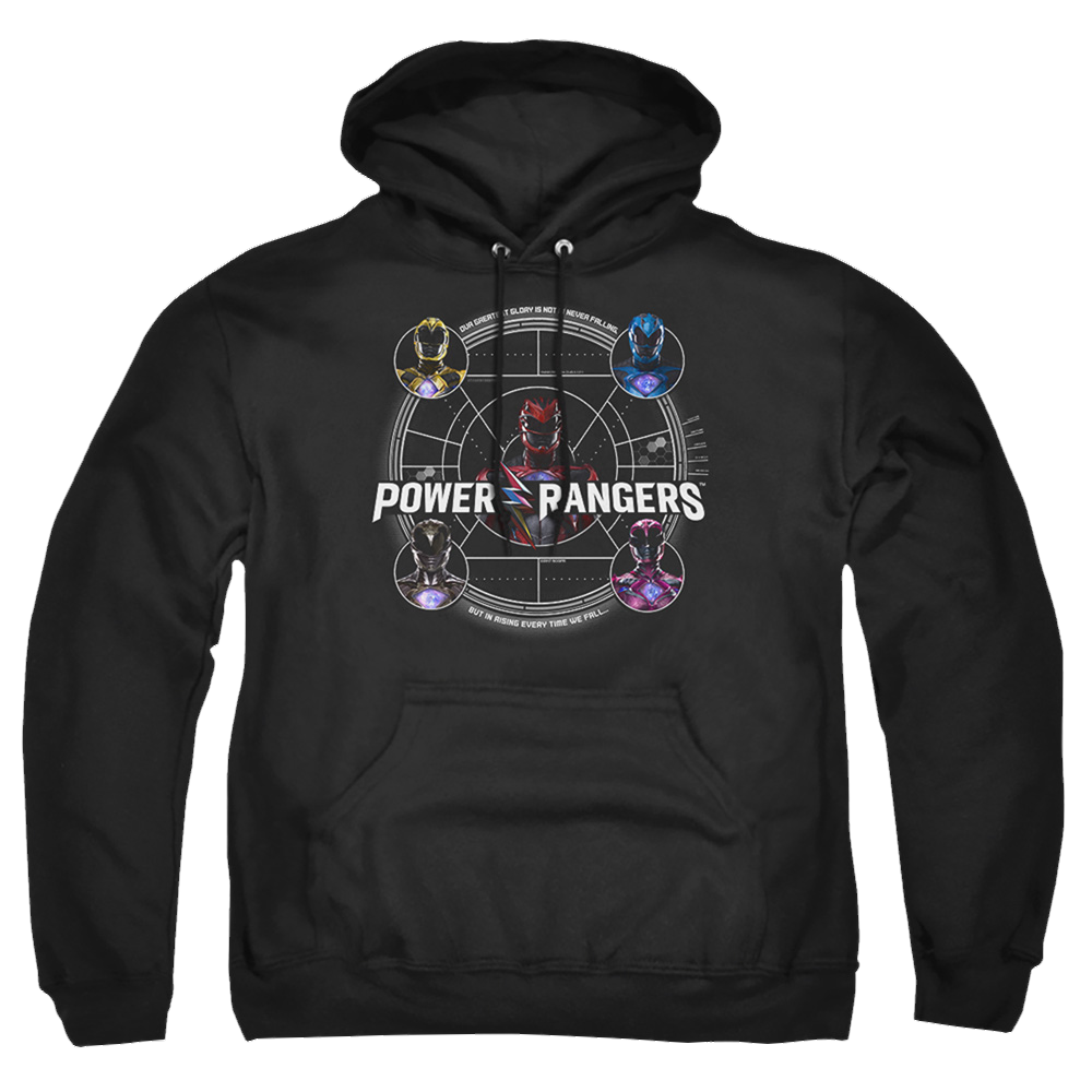 Power Rangers Greatest Glory Pullover Hoodie Pullover Hoodie Power Rangers   