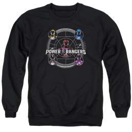 Power Rangers Greatest Glory Men's Crewneck Sweatshirt Men's Crewneck Sweatshirt Power Rangers   