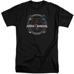Power Rangers Greatest Glory Men's Tall Fit T-Shirt Men's Tall Fit T-Shirt Power Rangers   