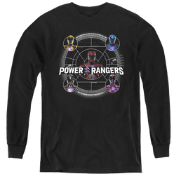 Power Rangers Movie Greatest Glory - Youth Long Sleeve T-Shirt Youth Long Sleeve T-Shirt Power Rangers   