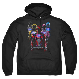 Power Rangers Team Of Rangers Pullover Hoodie Pullover Hoodie Power Rangers   