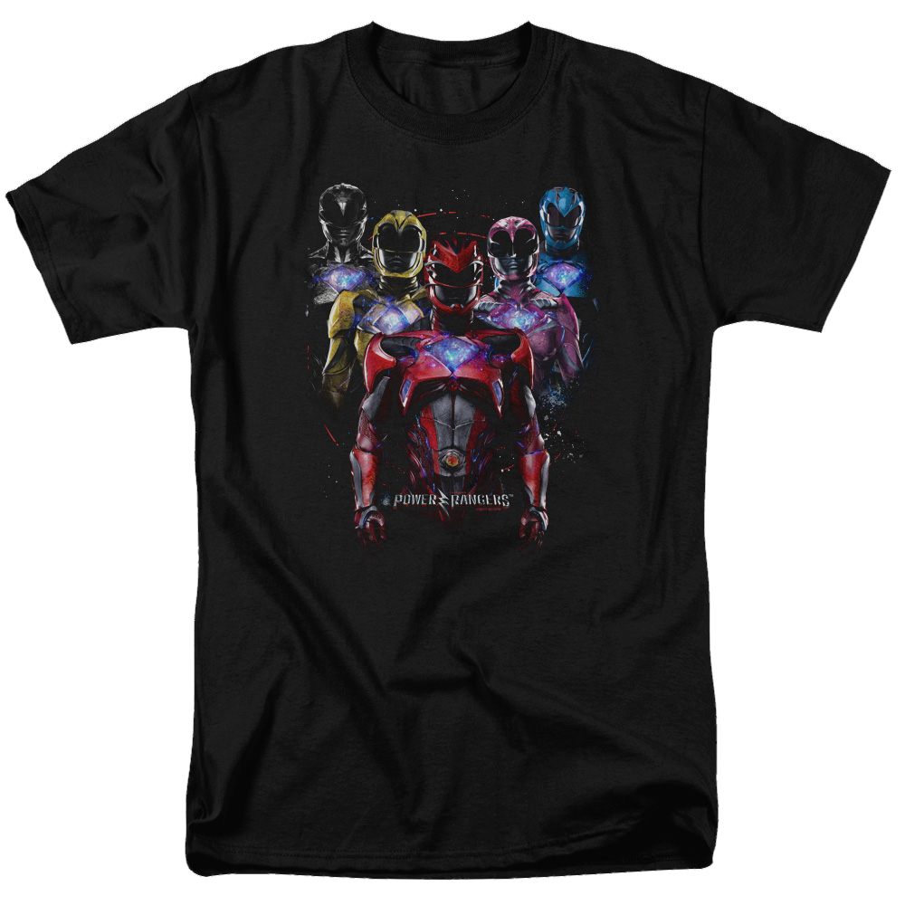 Power Rangers Team Of Rangers Men's Regular Fit T-Shirt Men's Regular Fit T-Shirt Power Rangers   