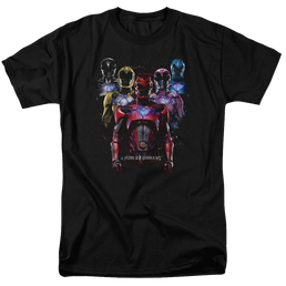Power Rangers Team Of Rangers Men's Regular Fit T-Shirt Men's Regular Fit T-Shirt Power Rangers   