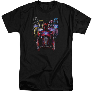 Power Rangers Team Of Rangers Men's Tall Fit T-Shirt Men's Tall Fit T-Shirt Power Rangers   