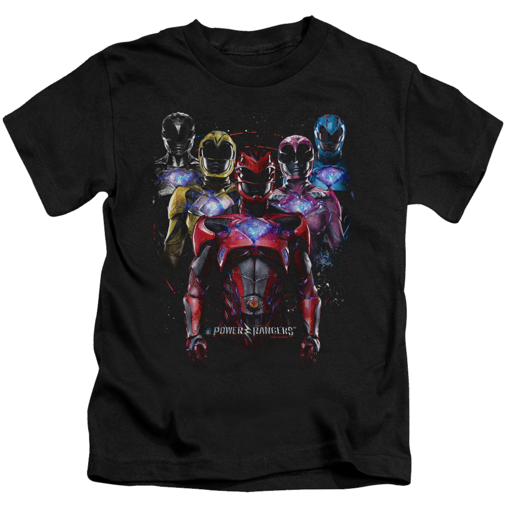 Power Rangers Team Of Rangers Kid's T-Shirt (Ages 4-7) Kid's T-Shirt (Ages 4-7) Power Rangers   