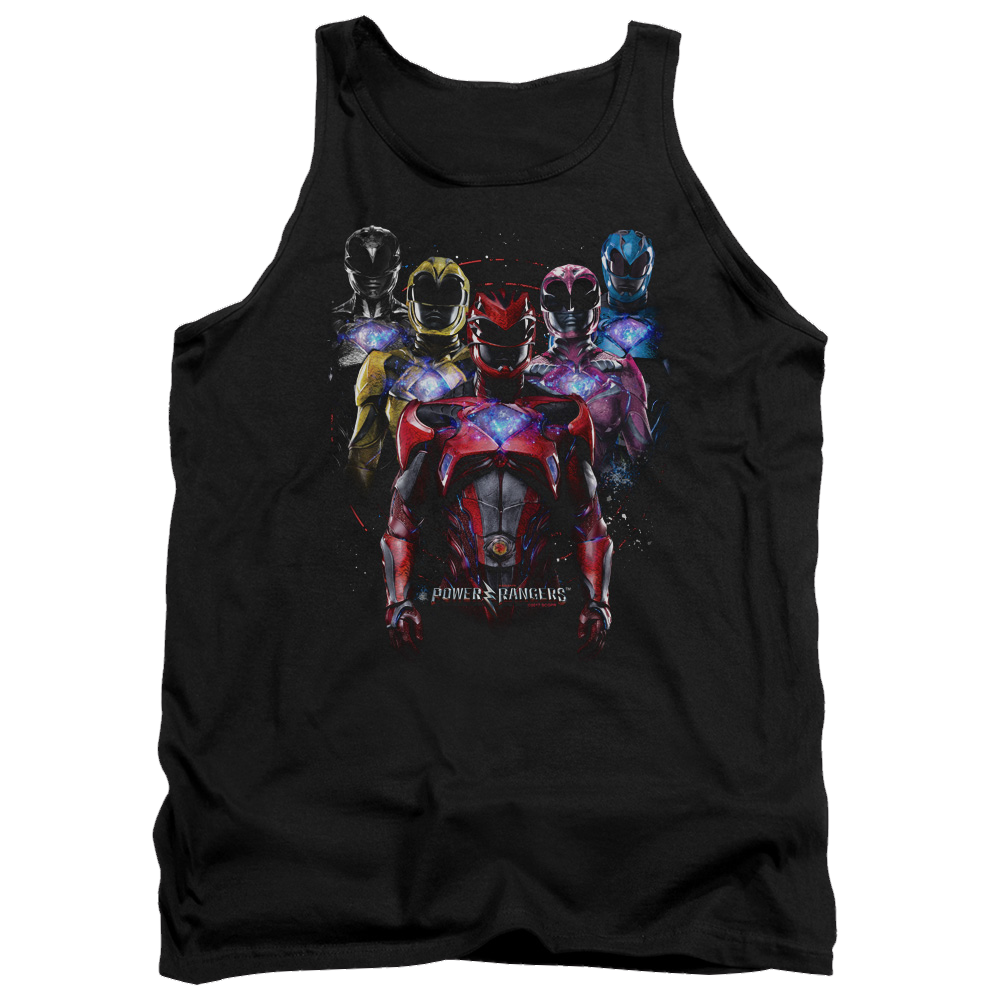 Power Rangers Team Of Rangers Men's Tank Men's Tank Power Rangers   