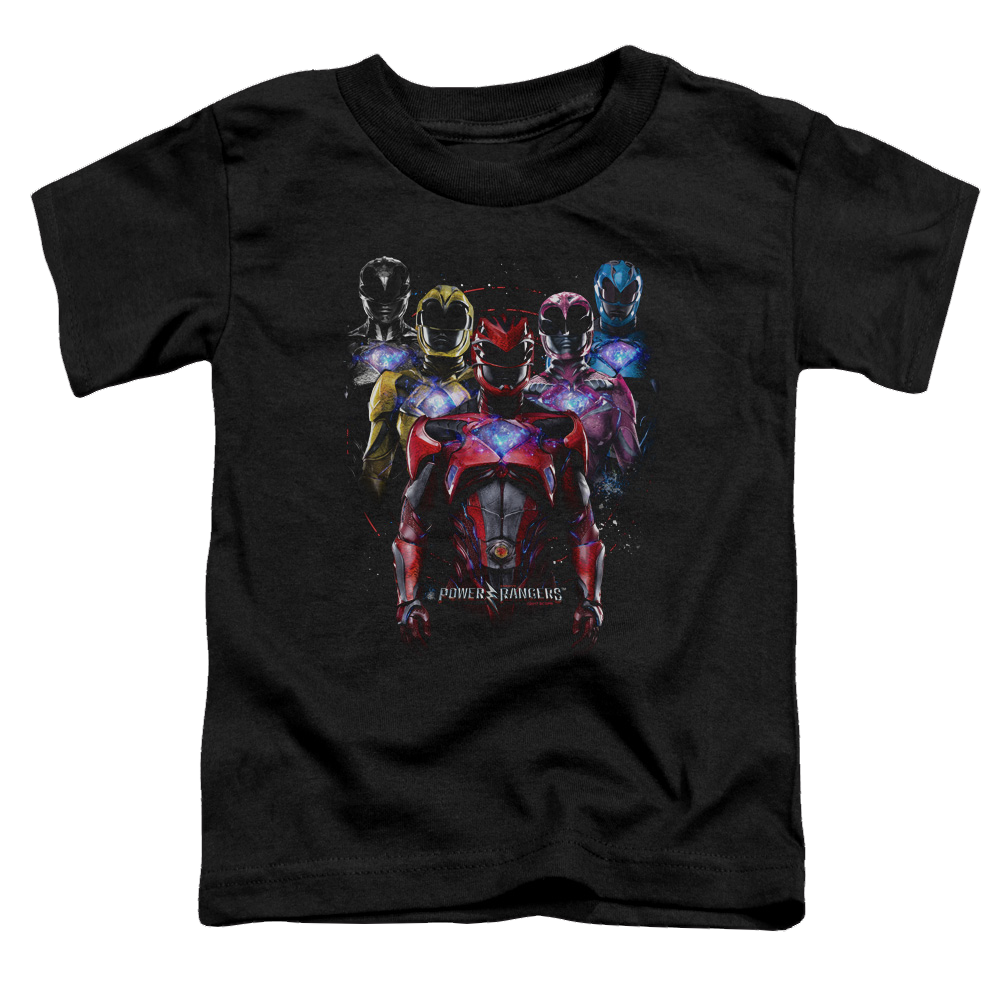 Power Rangers Team Of Rangers Toddler T-Shirt Toddler T-Shirt Power Rangers   