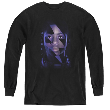 Power Rangers Movie Billy Bolt - Youth Long Sleeve T-Shirt Youth Long Sleeve T-Shirt Power Rangers   