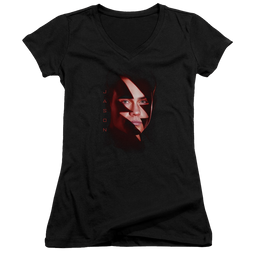 Power Rangers Jason Bolt Juniors V-Neck T-Shirt Juniors V-Neck T-Shirt Power Rangers   