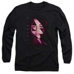 Power Rangers Kimberly Bolt Men's Long Sleeve T-Shirt Men's Long Sleeve T-Shirt Power Rangers   