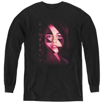 Power Rangers Movie Kimberly Bolt - Youth Long Sleeve T-Shirt Youth Long Sleeve T-Shirt Power Rangers   