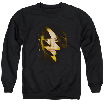 Power Rangers Trini Bolt Men's Crewneck Sweatshirt Men's Crewneck Sweatshirt Power Rangers   