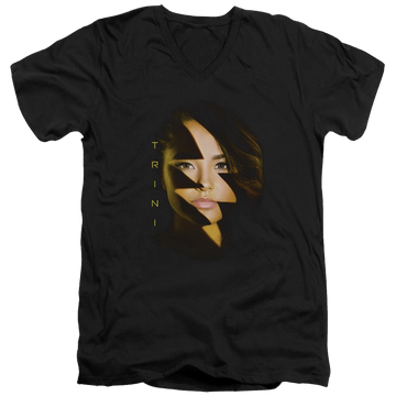 Power Rangers Trini Bolt Men's V-Neck T-Shirt Men's V-Neck T-Shirt Power Rangers   