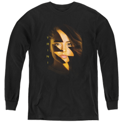 Power Rangers Movie Trini Bolt - Youth Long Sleeve T-Shirt Youth Long Sleeve T-Shirt Power Rangers   