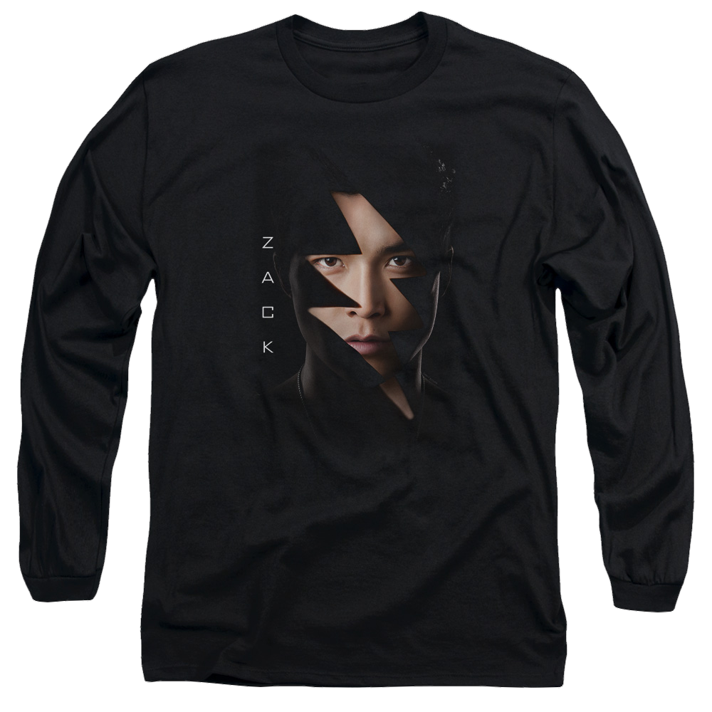 Power Rangers Zack Bolt Men's Long Sleeve T-Shirt Men's Long Sleeve T-Shirt Power Rangers   