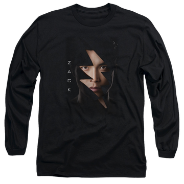Power Rangers Zack Bolt Men's Long Sleeve T-Shirt Men's Long Sleeve T-Shirt Power Rangers   