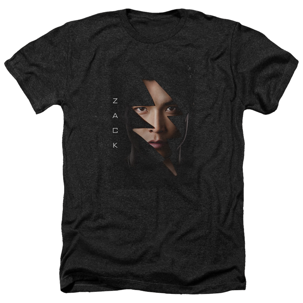 Power Rangers Zack Bolt Men's Heather T-Shirt Men's Heather T-Shirt Power Rangers   