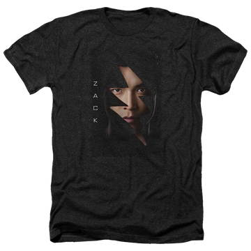 Power Rangers Zack Bolt Men's Heather T-Shirt Men's Heather T-Shirt Power Rangers   