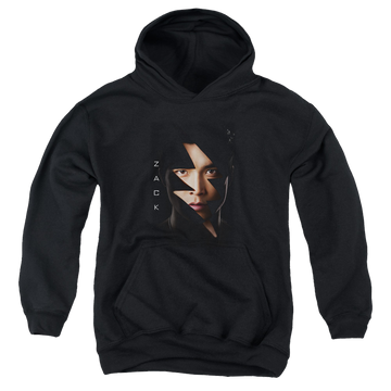 Power Rangers Zack Bolt Youth Hoodie (Ages 8-12) Youth Hoodie (Ages 8-12) Power Rangers   