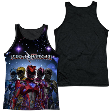 Power Rangers Power Surge Men's Black Back Tank Men's Black Back Tank Power Rangers   