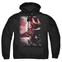 Power Rangers Red Zord Poster Pullover Hoodie Pullover Hoodie Power Rangers   