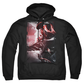 Power Rangers Red Zord Poster Pullover Hoodie Pullover Hoodie Power Rangers   