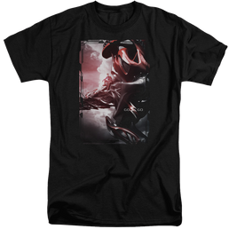 Power Rangers Red Zord Poster Men's Tall Fit T-Shirt Men's Tall Fit T-Shirt Power Rangers   