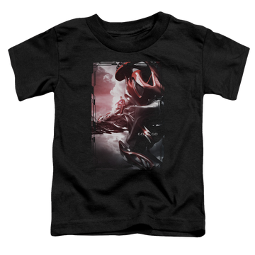 Power Rangers Red Zord Poster Toddler T-Shirt Toddler T-Shirt Power Rangers   