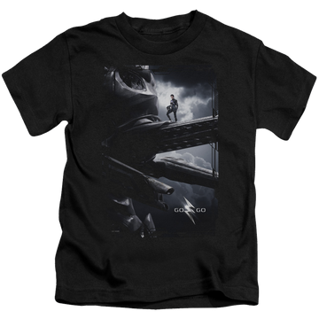 Power Rangers Black Zord Poster Kid's T-Shirt (Ages 4-7) Kid's T-Shirt (Ages 4-7) Power Rangers   