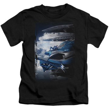 Power Rangers Blue Zord Poster Kid's T-Shirt (Ages 4-7) Kid's T-Shirt (Ages 4-7) Power Rangers   
