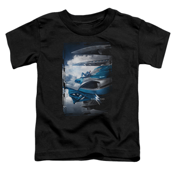 Power Rangers Blue Zord Poster Toddler T-Shirt Toddler T-Shirt Power Rangers   