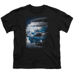 Power Rangers Blue Zord Poster Youth T-Shirt (Ages 8-12) Youth T-Shirt (Ages 8-12) Power Rangers   