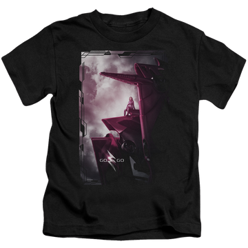 Power Rangers Pink Zord Poster Kid's T-Shirt (Ages 4-7) Kid's T-Shirt (Ages 4-7) Power Rangers   