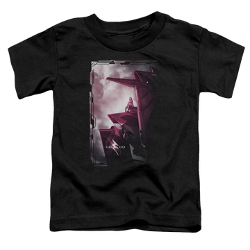 Power Rangers Pink Zord Poster Toddler T-Shirt Toddler T-Shirt Power Rangers   