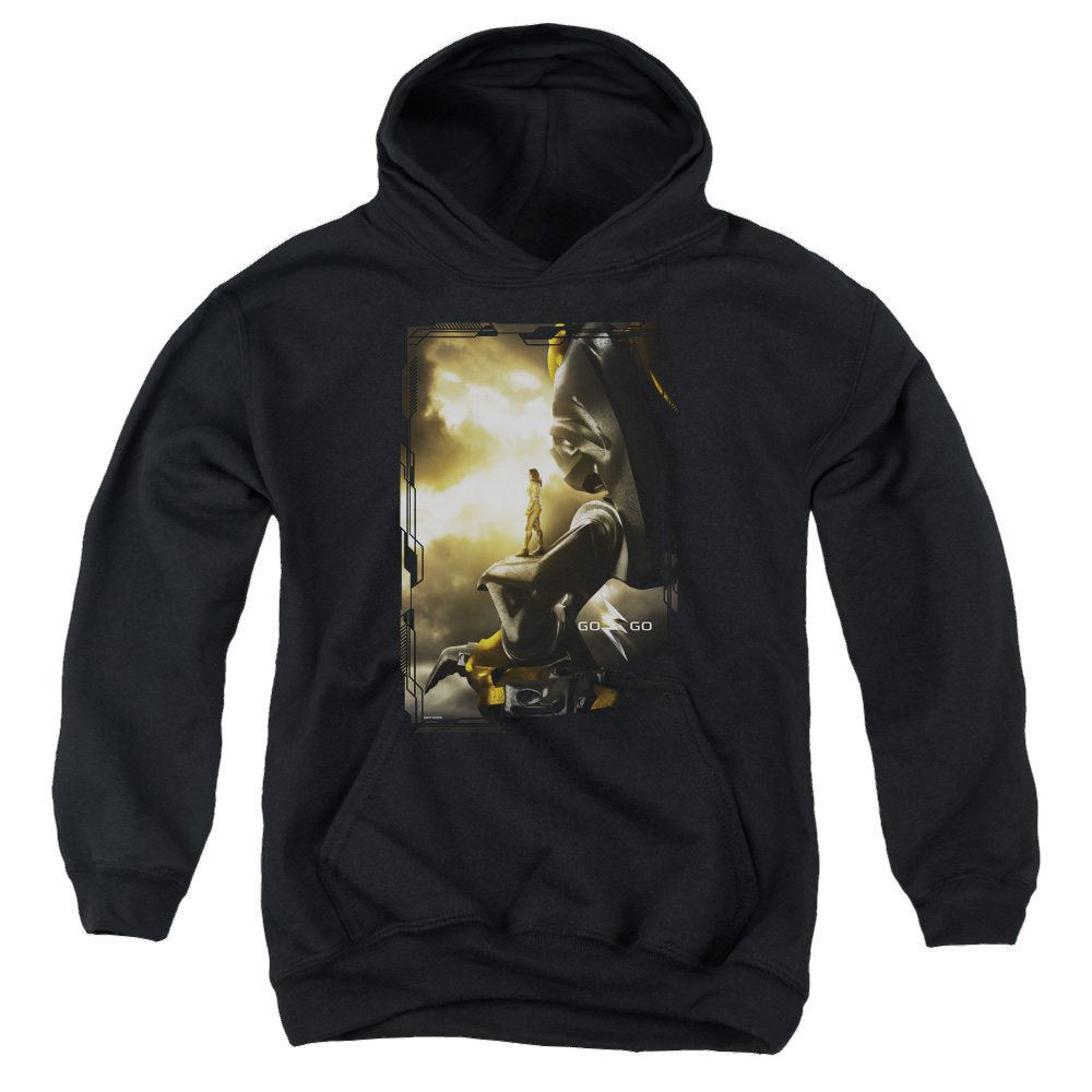 Power Rangers Yellow Zord Poster Youth Hoodie (Ages 8-12) Youth Hoodie (Ages 8-12) Power Rangers   