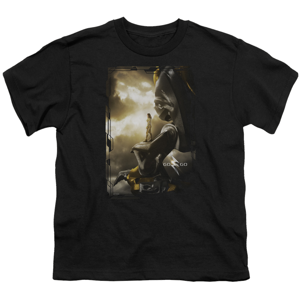 Power Rangers Yellow Zord Poster Youth T-Shirt (Ages 8-12) Youth T-Shirt (Ages 8-12) Power Rangers   