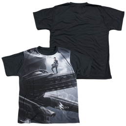 Power Rangers Black Zord Poster Youth Black Back T-Shirt (Ages 8-12) Youth Black Back T-Shirt (Ages 8-12) Power Rangers   