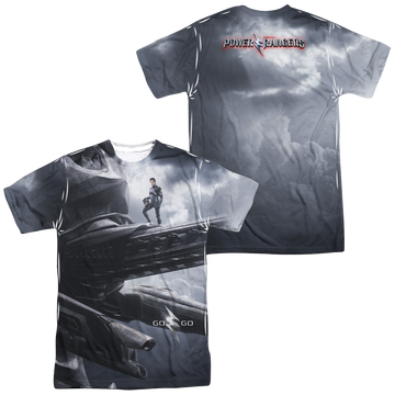 Power Rangers Black Zord Poster Men's All Over Print T-Shirt Men's All-Over Print T-Shirt Power Rangers   