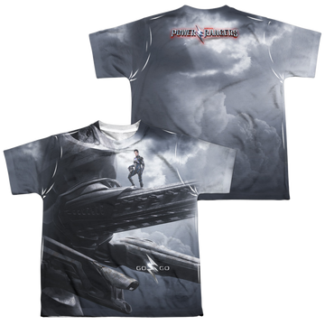 Power Rangers Black Zord Poster Youth All-Over Print T-Shirt (Ages 8-12) Youth All-Over Print T-Shirt (Ages 8-12) Power Rangers   
