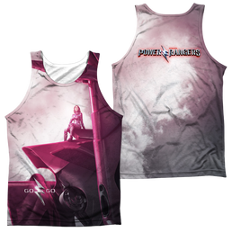 Power Rangers Pink Zord Poster Men's All Over Print Tank Men's All Over Print Tank Power Rangers   