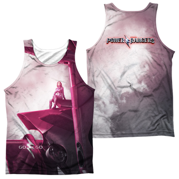 Power Rangers Pink Zord Poster Men's All Over Print Tank Men's All Over Print Tank Power Rangers   