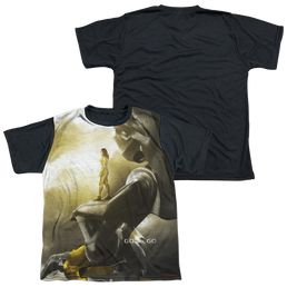 Power Rangers Yellow Zord Poster Youth Black Back T-Shirt (Ages 8-12) Youth Black Back T-Shirt (Ages 8-12) Power Rangers   